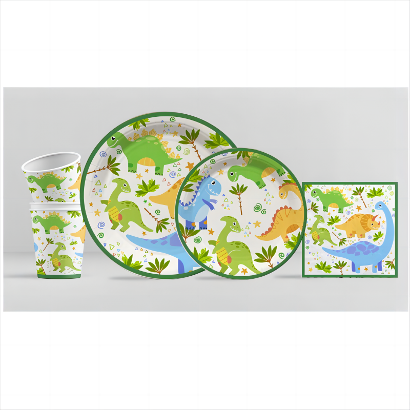 Party paper tableware set