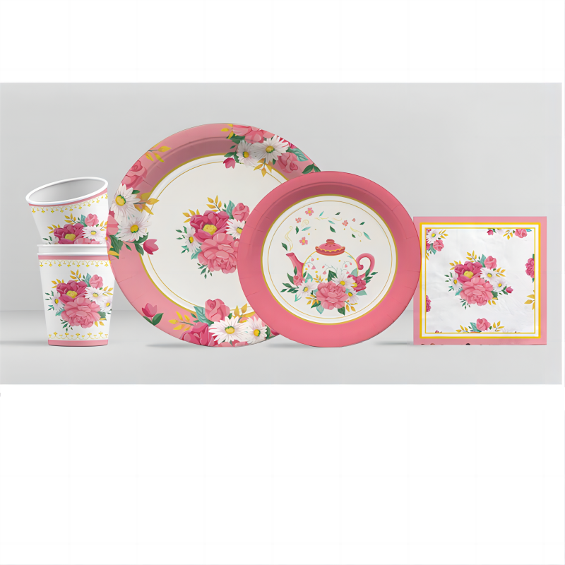 Party paper tableware set