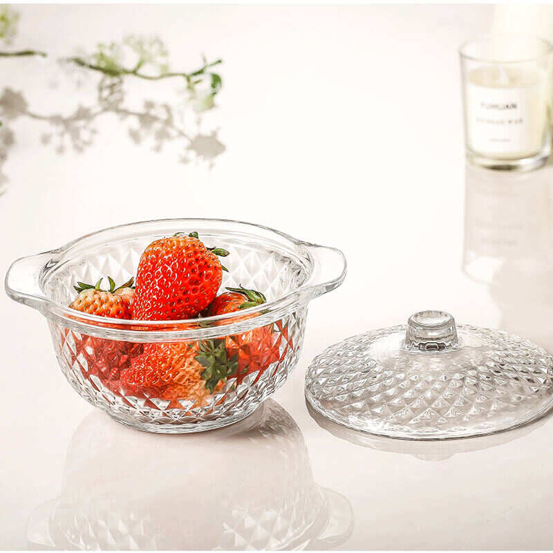 glass bowls with lids, small glass bowls, glass serving bowl