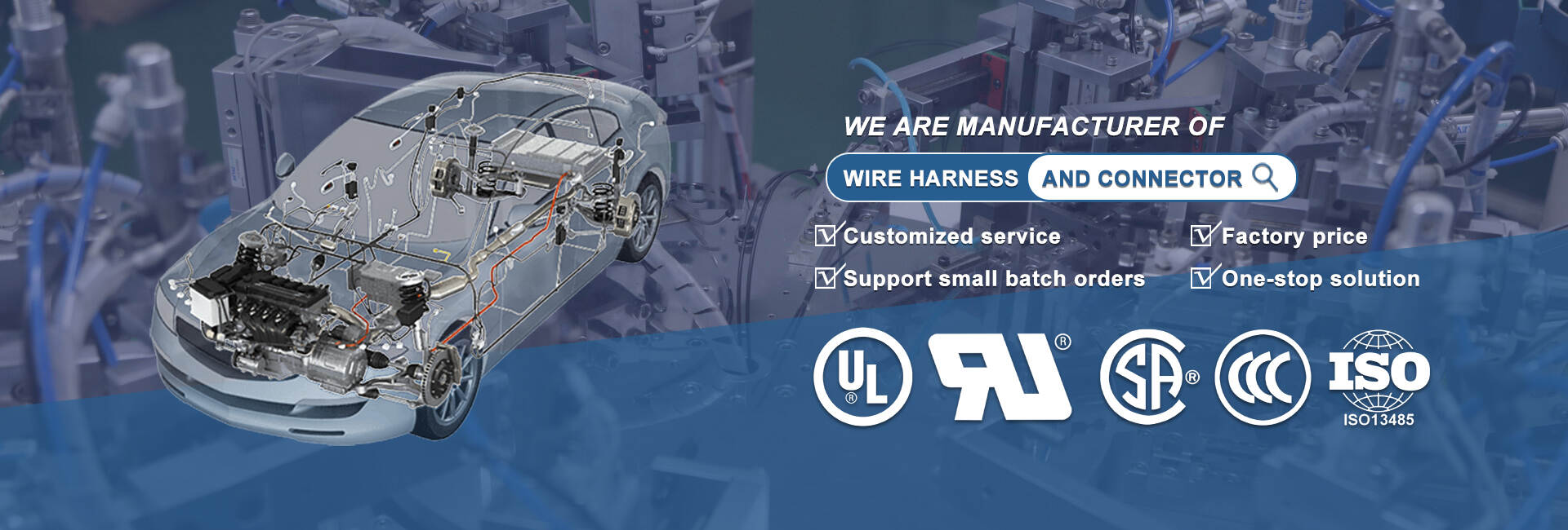 Custom Wire harness and cable assemblies manufacturer OEM-Bodio