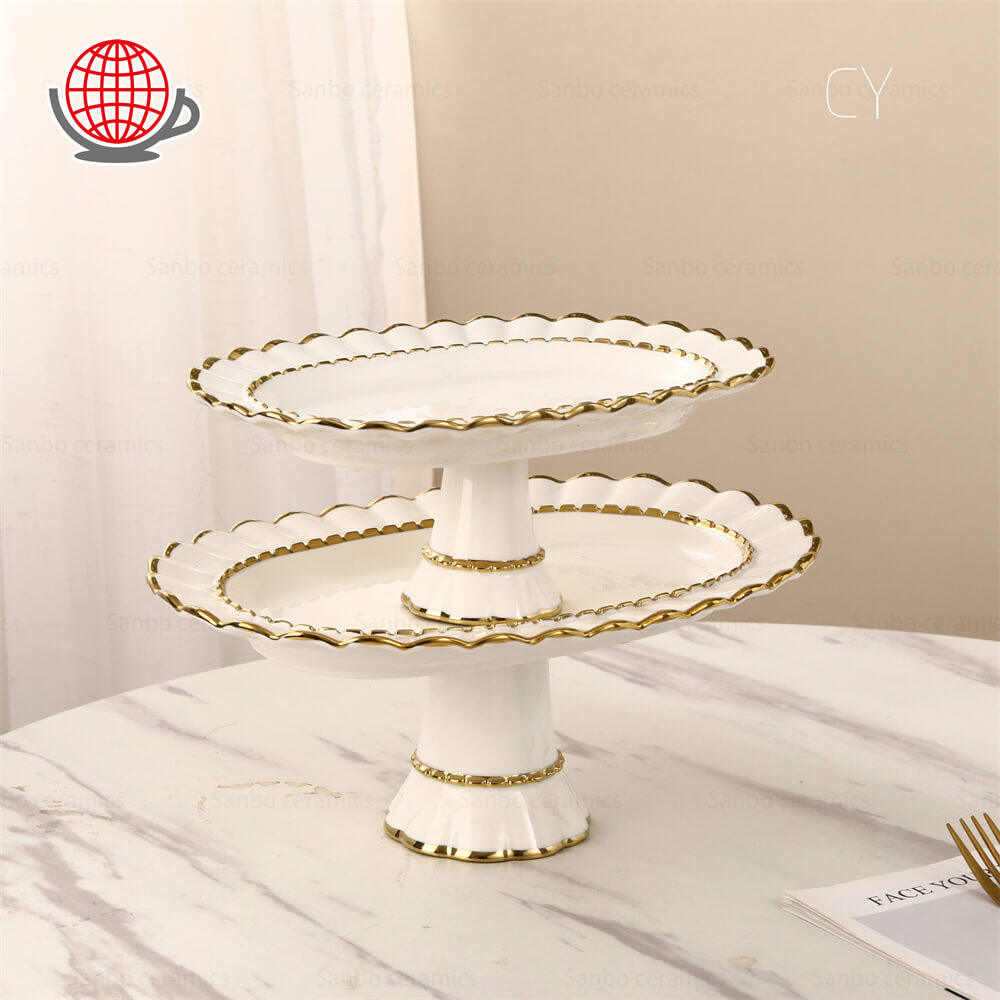 cake stand cheap, afternoon tea cake stands large, porcelain dessert stand