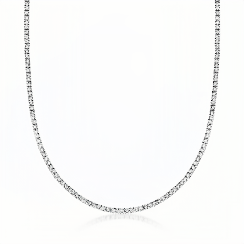 2.00 ct. t.w. Diamond Tennis Necklace in18k white gold