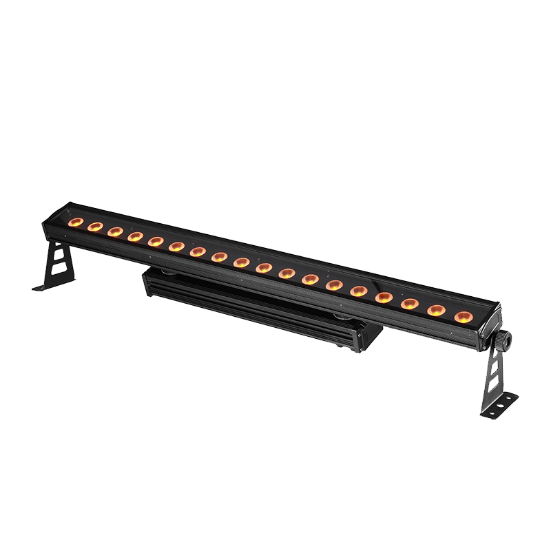 LX1810F LED 18PCS 10W กันน้ำไฟผนังสีเต็มรูปแบบ