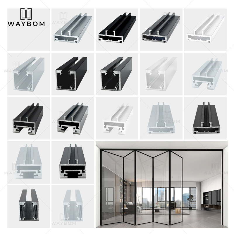 45 Infinity folding aluminum door -simple design, interpreting extraordinary space aesthetics