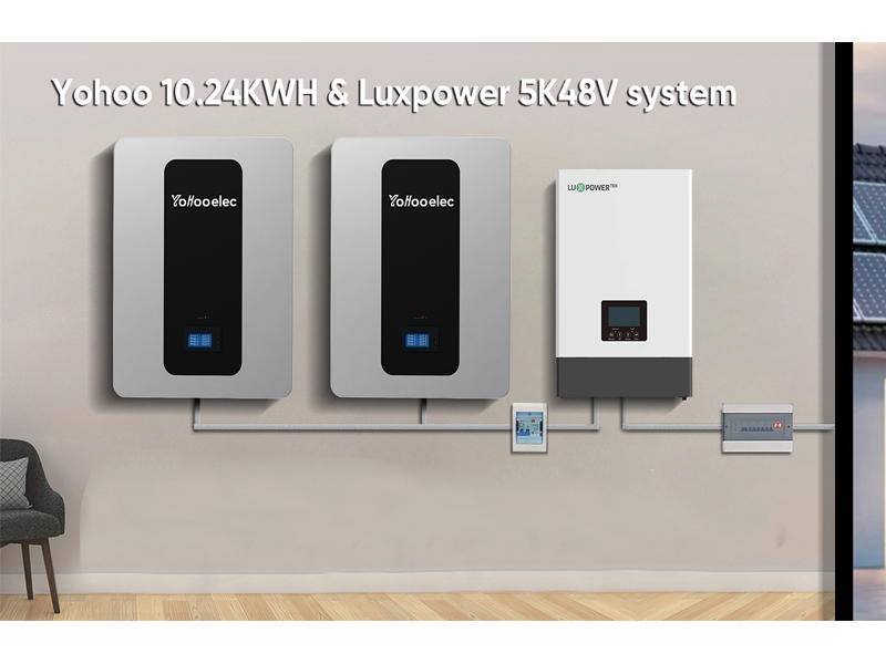 Revolutionize Your Solar Setup with Yohoo Elec 10.24KWH Battery & Luxpower 5K48V Solar Inverter System