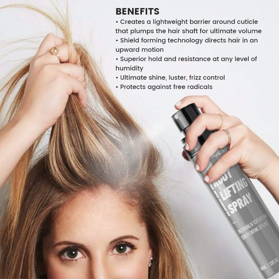 YOUR LOGO Root Lifting Spray Hair Body Boost Volumizing Spray for Fine Hair Moisturizing & Volumizing Hair Products