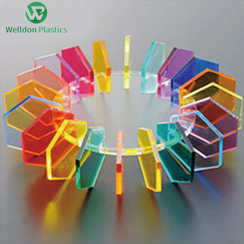 Welldon Fluorescent Acrylic Sheet Wall Panel Color Cast Acrylic Sheets 4X8ft Plexiglass Glossy