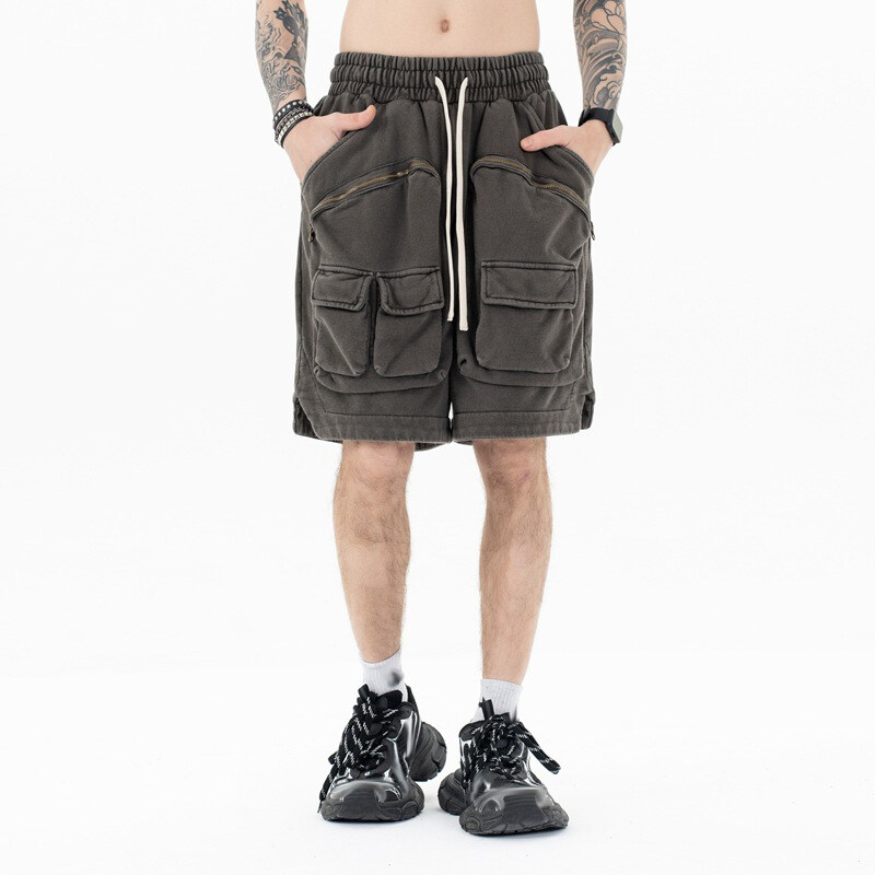 Custom Multi Pocket Men Cargo Shorts