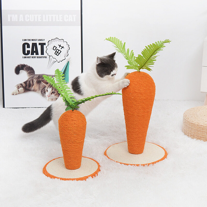 Sisal cat climbing post, cat scratching pole, cat scratching board, cat toy