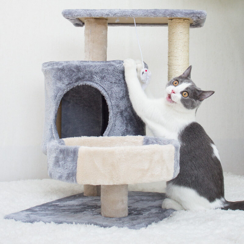 Cat scratching post, cat tree, pet cat toy