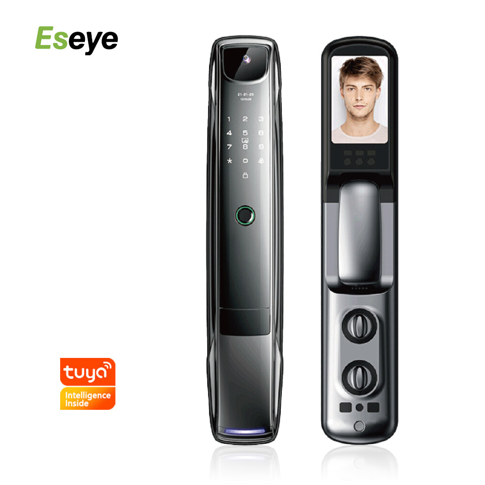 Eseye Tuya Door Lock Wifi Fingerprint Fully Automatic Intelligent Camera Zigbee Smartlock Smart Locks