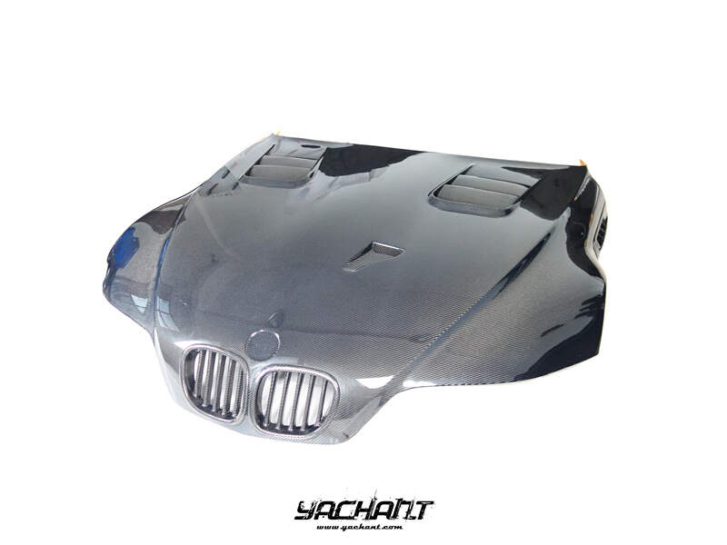 YCBM60028CF 1996-2002 BMW Z3 E36-7 Roadster E368 Coupe M-Tech Style Hood Bonnet CF (5).jpg