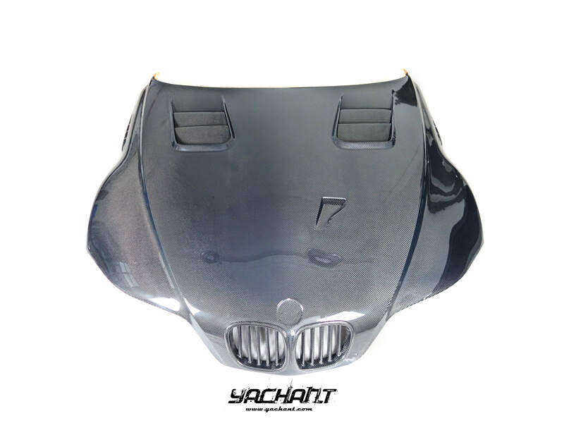 YCBM60028CF 1996-2002 BMW Z3 E36-7 Roadster E368 Coupe M-Tech Style Hood Bonnet CF (1).jpg