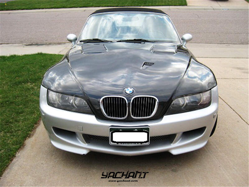 YCBM60028CF 1996-2002 BMW Z3 E36-7 Roadster E368 Coupe M-Tech Style Hood Bonnet CF (101).JPG