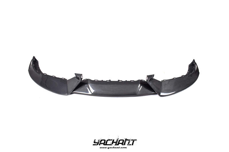 YCPCTC005LDCF 2019-2022 Porsche Taycan J1 44S Mansory Style Front Lip DCF (1).jpg