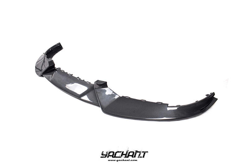 YCPCTC005LDCF 2019-2022 Porsche Taycan J1 44S Mansory Style Front Lip DCF (3).jpg