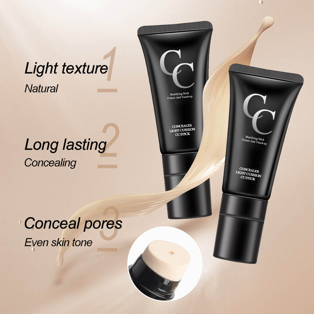 CC concealer cream with Makeup Sponge