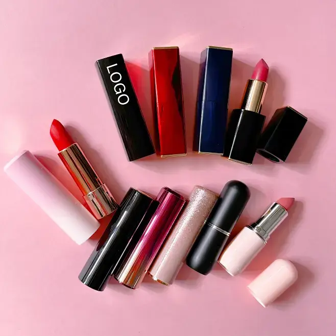 Customised lipstick Small MOQ OEM Makeup ISO22716 Verified Cosmetics Factory