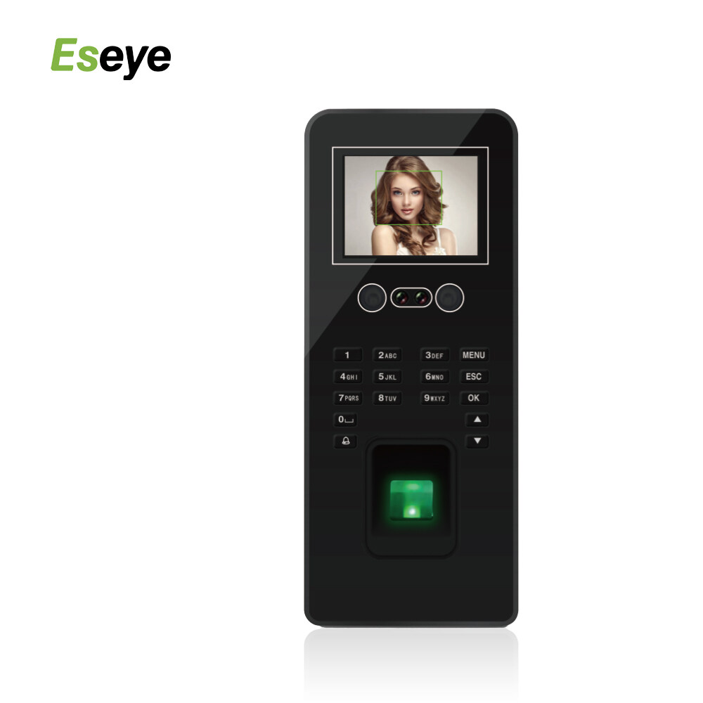 Eseye Biometric Face Finger -Отпечатки Сканер Время посещение лица Время пробивания машины управление доступом