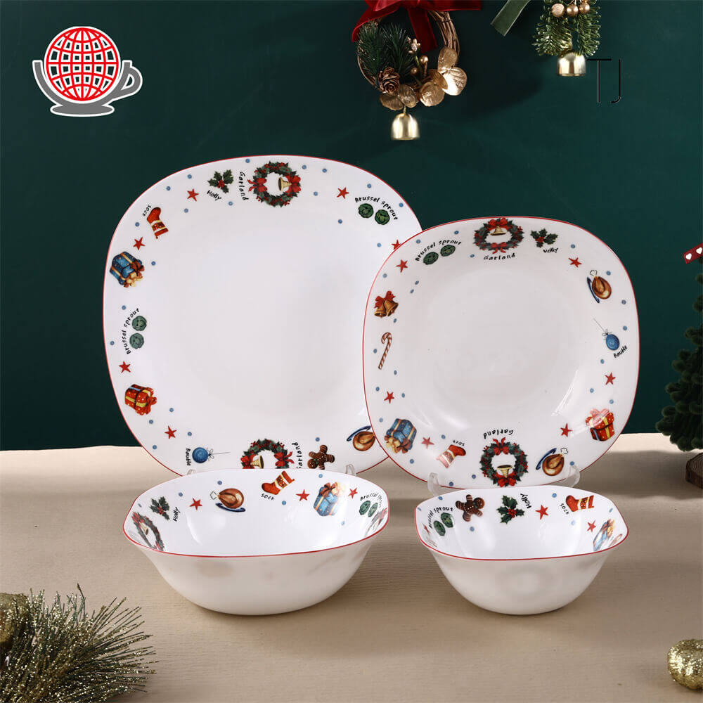 opal dinner set price, christmas dinner set, dining dishes