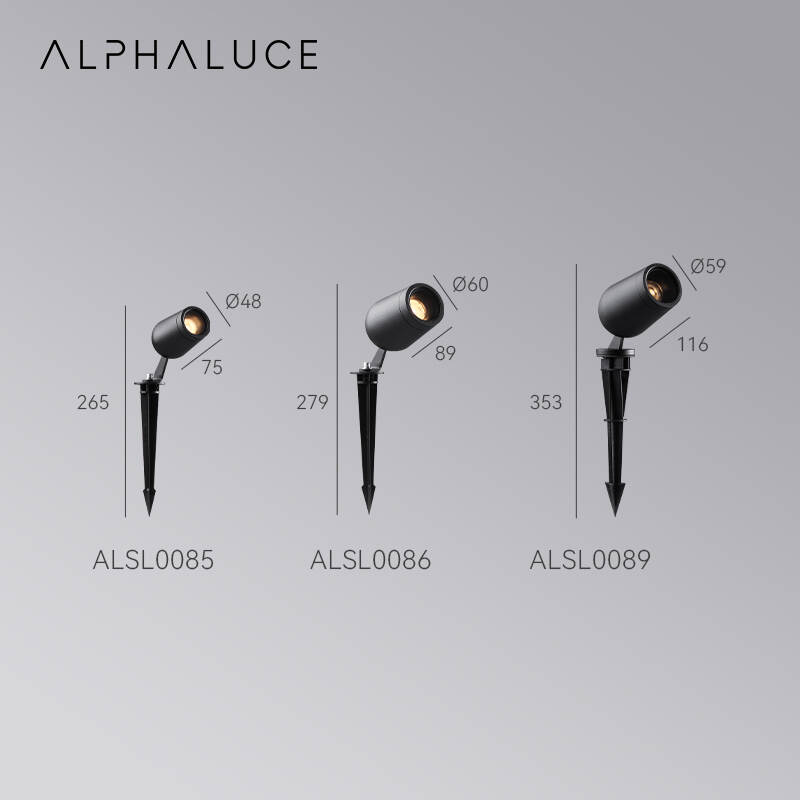 outdoor spike lights