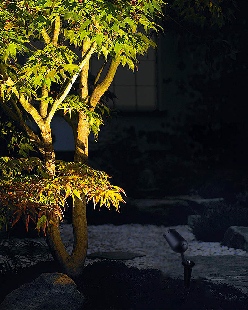 outdoor spike lights