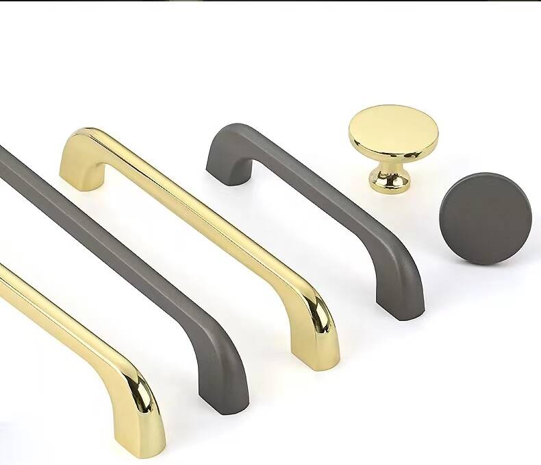 Modern minimalist and luxurious wardrobe handle