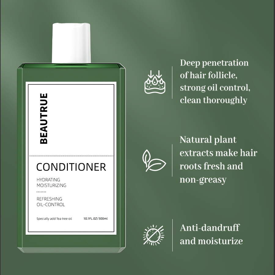 Tea Tree Oil Conditioner, Hair Moisturizer, Leave-In Conditioner, Hair Detangler, Soothing Scalp Relief, All Hair Types