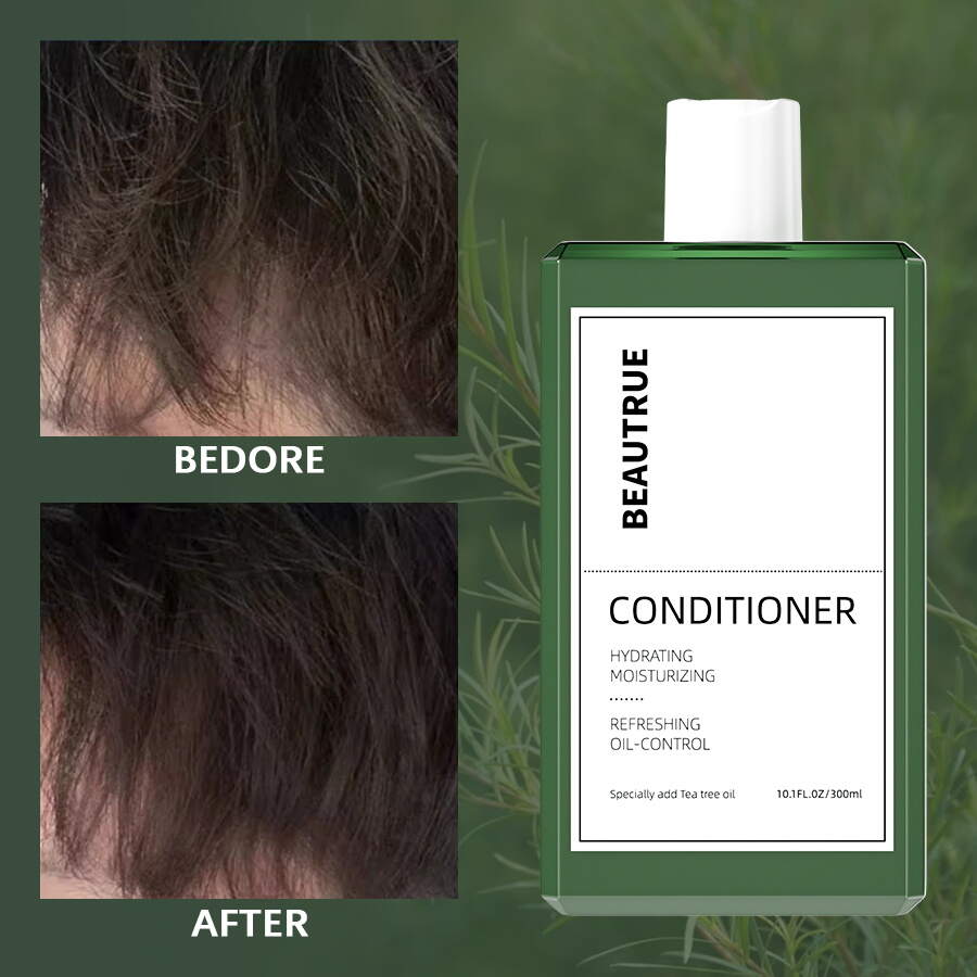 Tea Tree Oil Conditioner, Hair Moisturizer, Leave-In Conditioner, Hair Detangler, Soothing Scalp Relief, All Hair Types