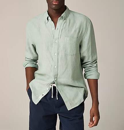 Men's linen shirt