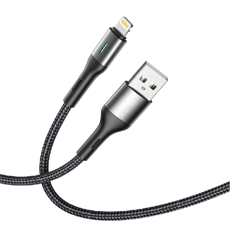 JCX-43 LED Indicator light data cable USB-LIGHTNING/MICRO/TYPE-C