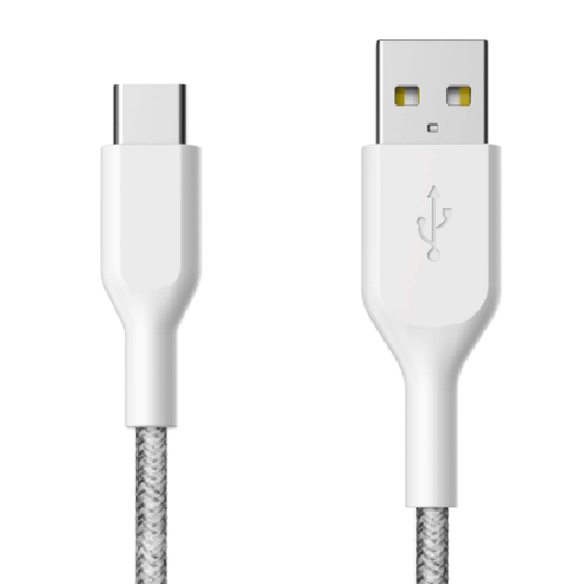 JCX-166 Formed woven data cable USB-LIGHTNING/MICRO/TYPE-C