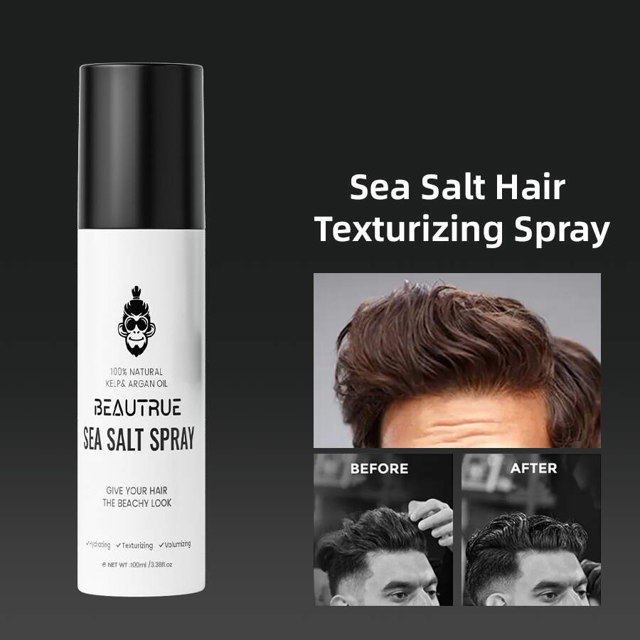 sea salt spray;hair texturing spray;salt water spray;beach wave spray;natural organic ingredients