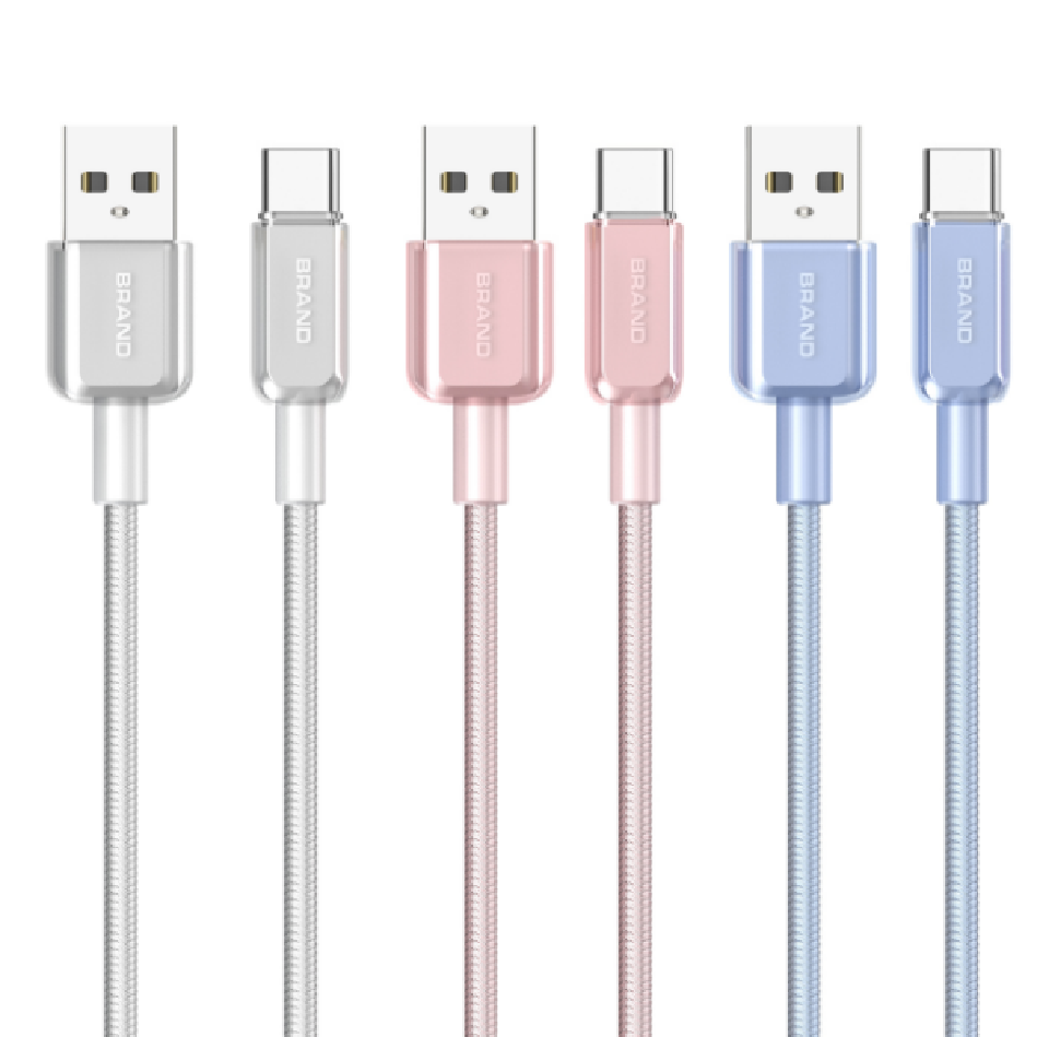JCX-216 Transparent molding line USB-LIGHTNING/MICRO/TYPE-C