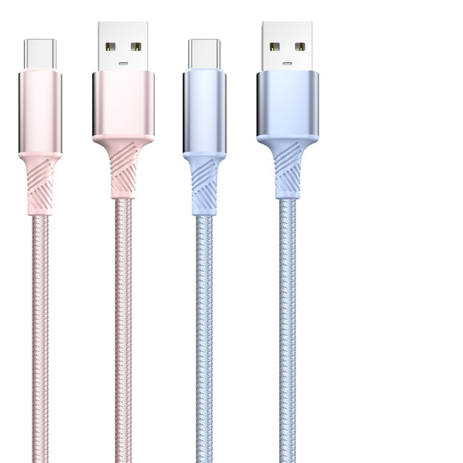 JCX-187 Aluminum alloy data cable  USB-LIGHTNING/MICRO/TYPE-C