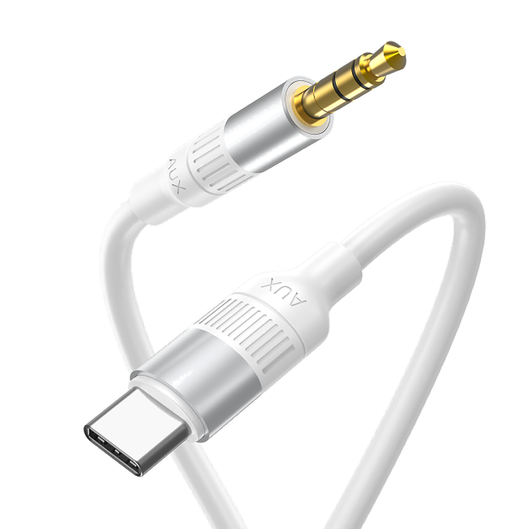JCX-YP- Silicone TYPE C to 3.5 male audio cable