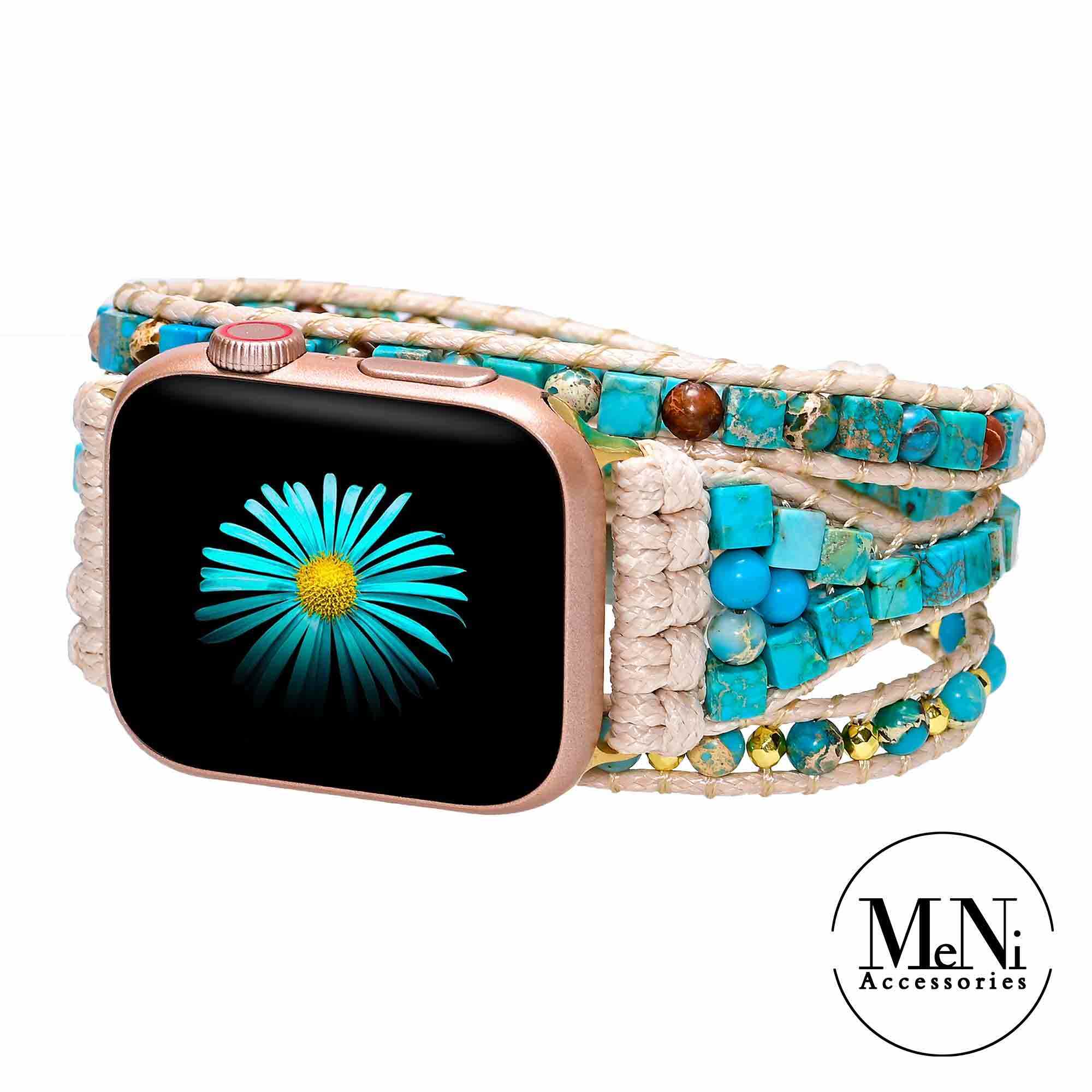 Boho Apple Watch Band for Women Beaded