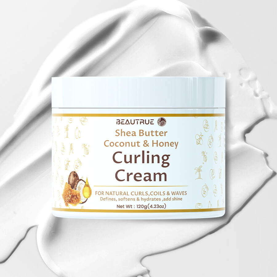 Curling Cream;curl cream;curl hair cream;hair cream;coconut hair cream;coconut curl cream;curling enhance cream