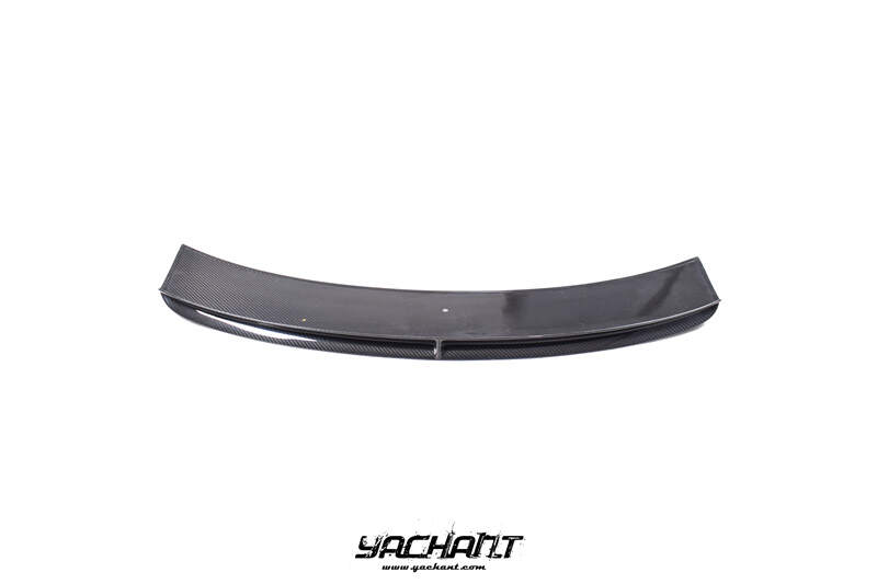 YCPCTC008LCF 2019-2022 Porsche Taycan J1 44S Mansory Style Rear Trunk Spoiler Wing CF (15).jpg