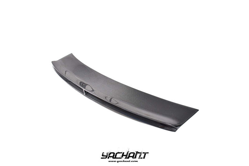 YCPCTC008LCF 2019-2022 Porsche Taycan J1 44S Mansory Style Rear Trunk Spoiler Wing CF (4).jpg