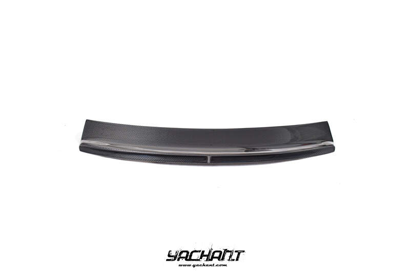 YCPCTC008LCF 2019-2022 Porsche Taycan J1 44S Mansory Style Rear Trunk Spoiler Wing CF (2).jpg