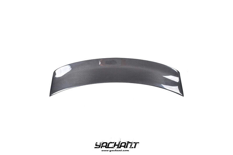 YCPCTC008LCF 2019-2022 Porsche Taycan J1 44S Mansory Style Rear Trunk Spoiler Wing CF (5).jpg