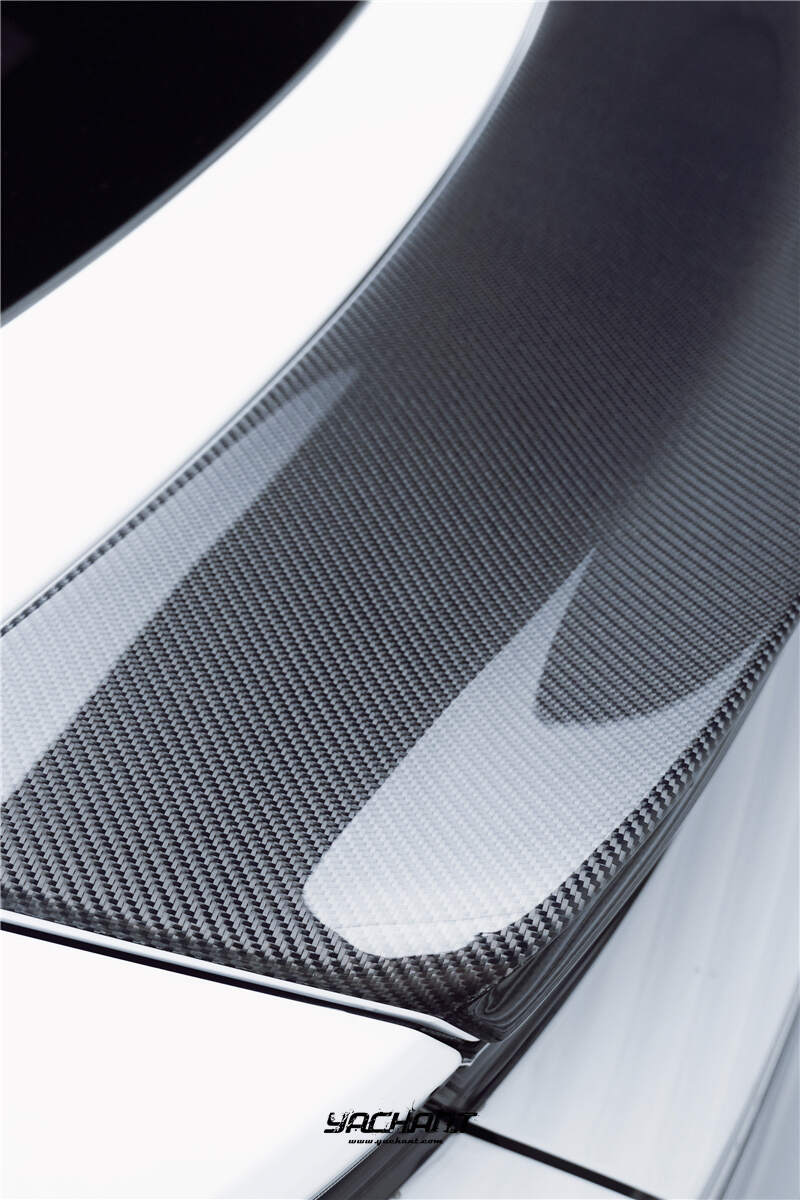 YCPCTC008LCF 2019-2022 Porsche Taycan J1 44S Mansory Style Rear Trunk Spoiler Wing CF (106).jpg