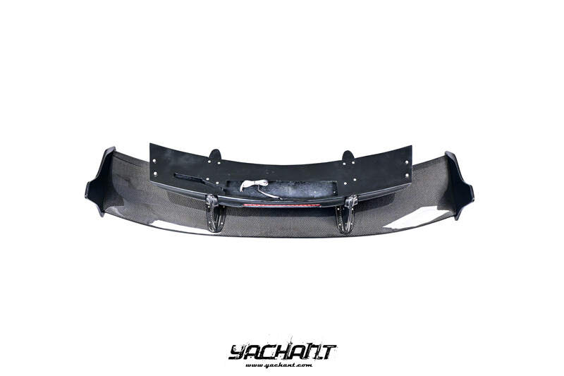 YCR35258LPCF 2008-2020 Nissan R35 GTR CBA DBA EBA Top Secret ST2 Style  GT Wing Spoiler PCF (22).jpg