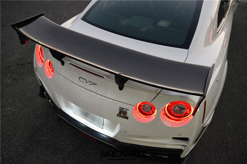 YCR35258LPCF 2008-2020 Nissan R35 GTR CBA DBA EBA Top Secret ST2 Style  GT Wing Spoiler PCF (102).jpg