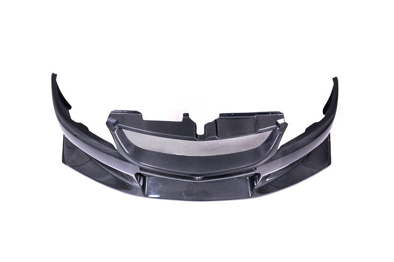 YCE79091CF 2004-2007 Mitsubishi Lancer Evolution 8-9 Voltex Cyber Version Style Front Bumper  CF (2).jpg