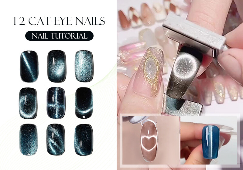 12 Cat-Eye Nail Designs: The Ultimate Guide Step-by-Step for Beginers