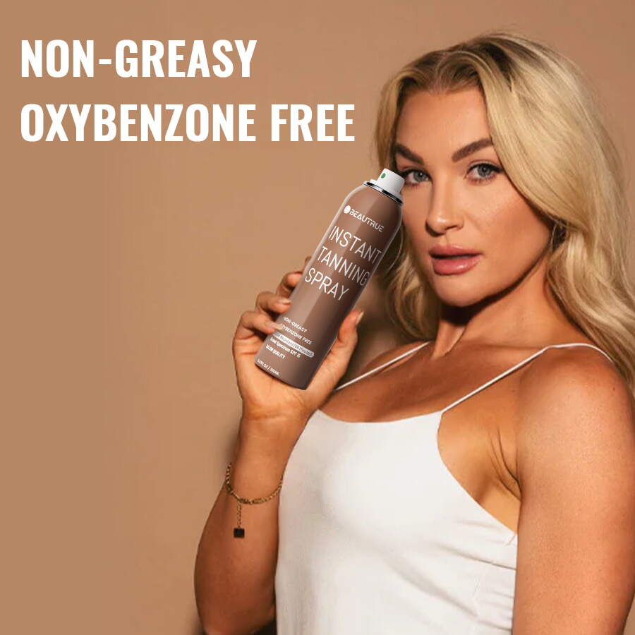 YOUR LOGO Instant Tanning Spray Quick Tan Instant Self Tanner For Natural And Quick Sun-Kissed Skin Medium Dark