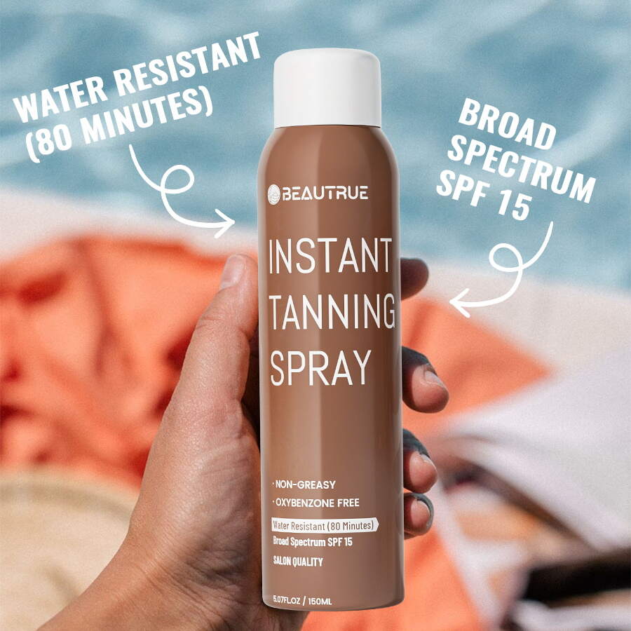 tanning spray;self tanning spray;instant tanning;self tanner