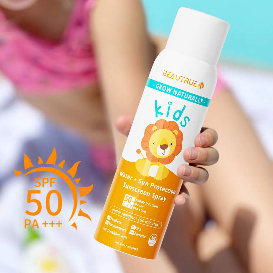 sunscreen spray;kids sunscreen spray;children sunscreen spray;